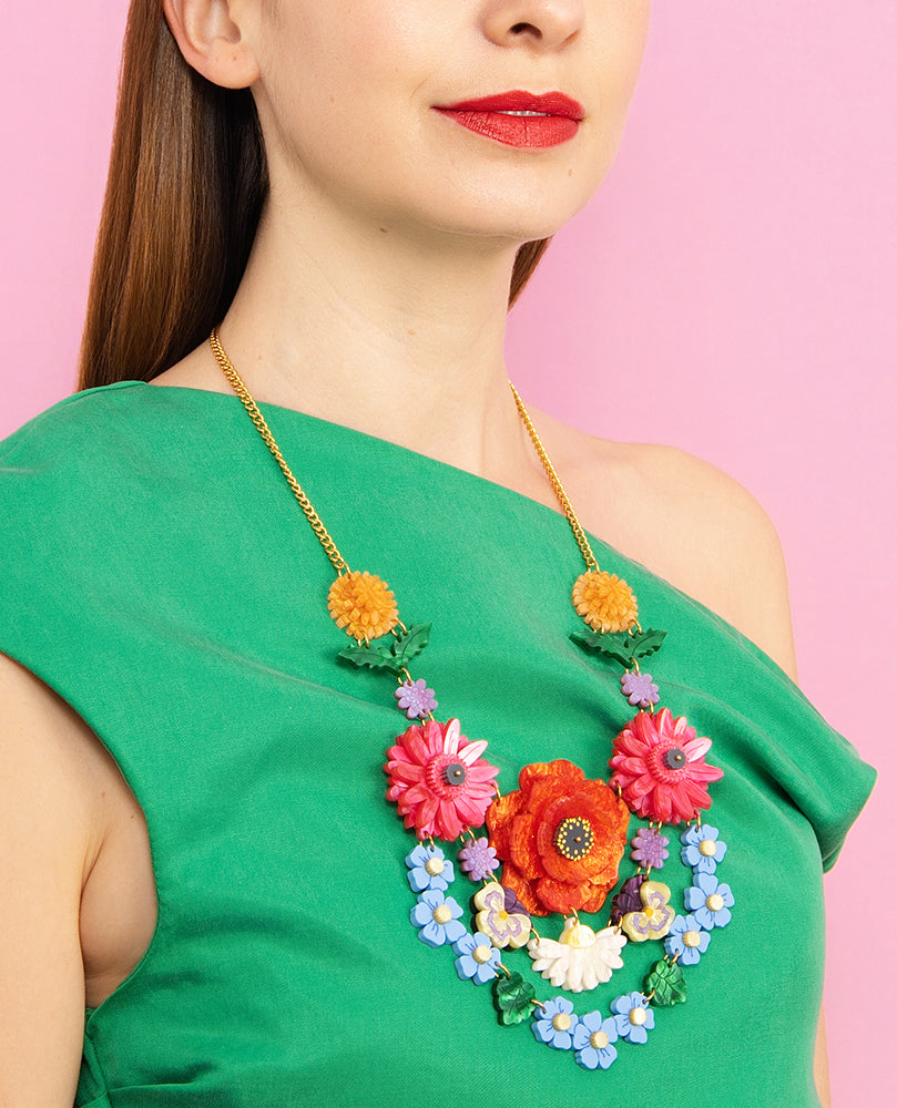 Symphony of the Flowers Necklace