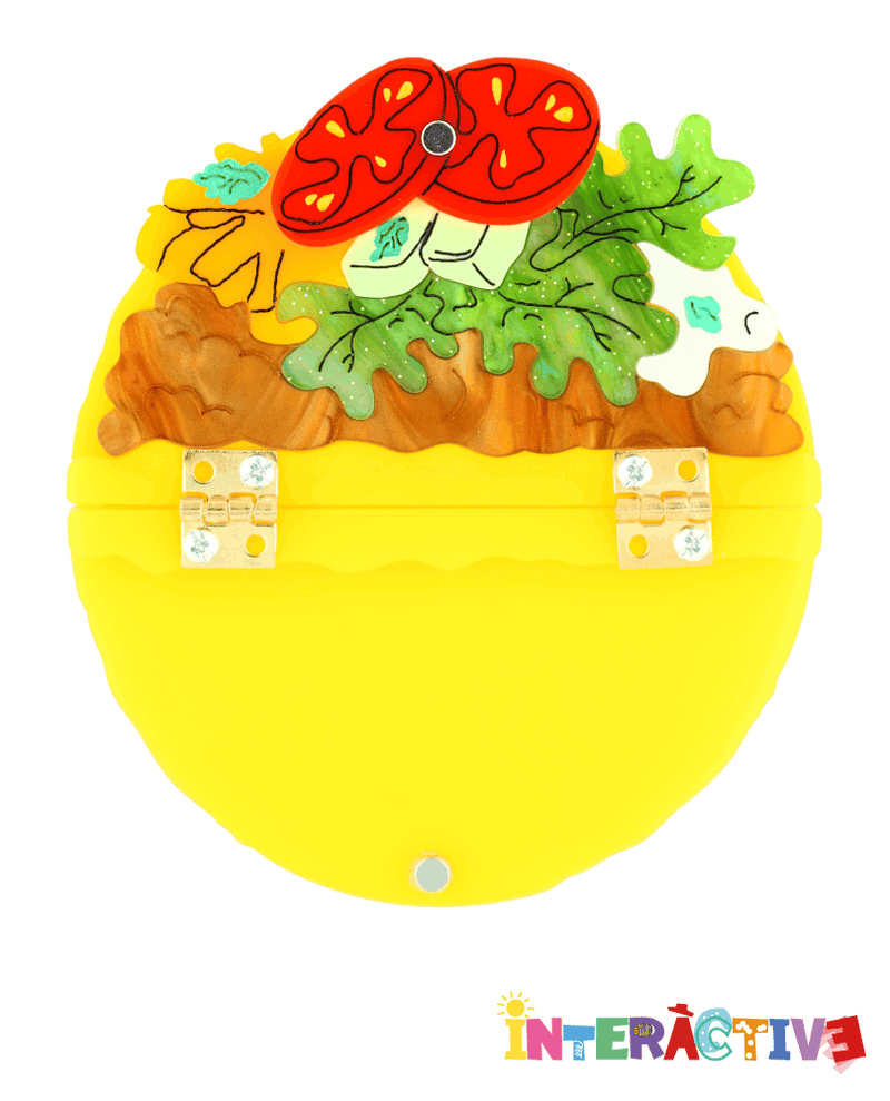 Taco Surprise Brooch -Interactive- -CHANCE OF ULTRA RARE-