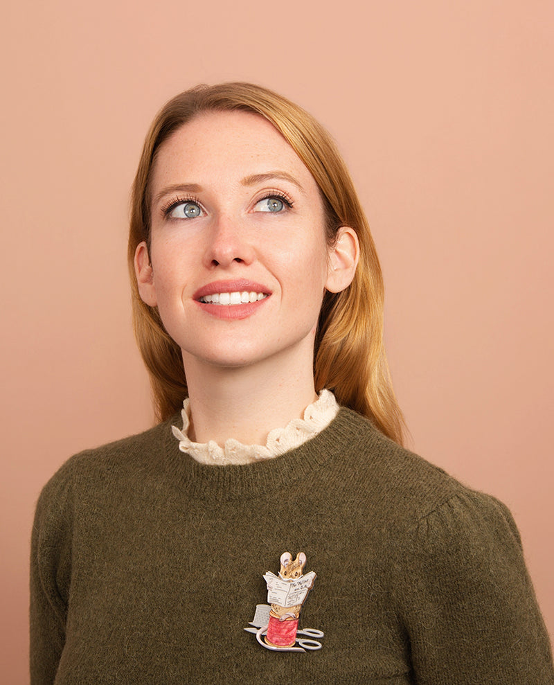 Tailor of Gloucester Brooch