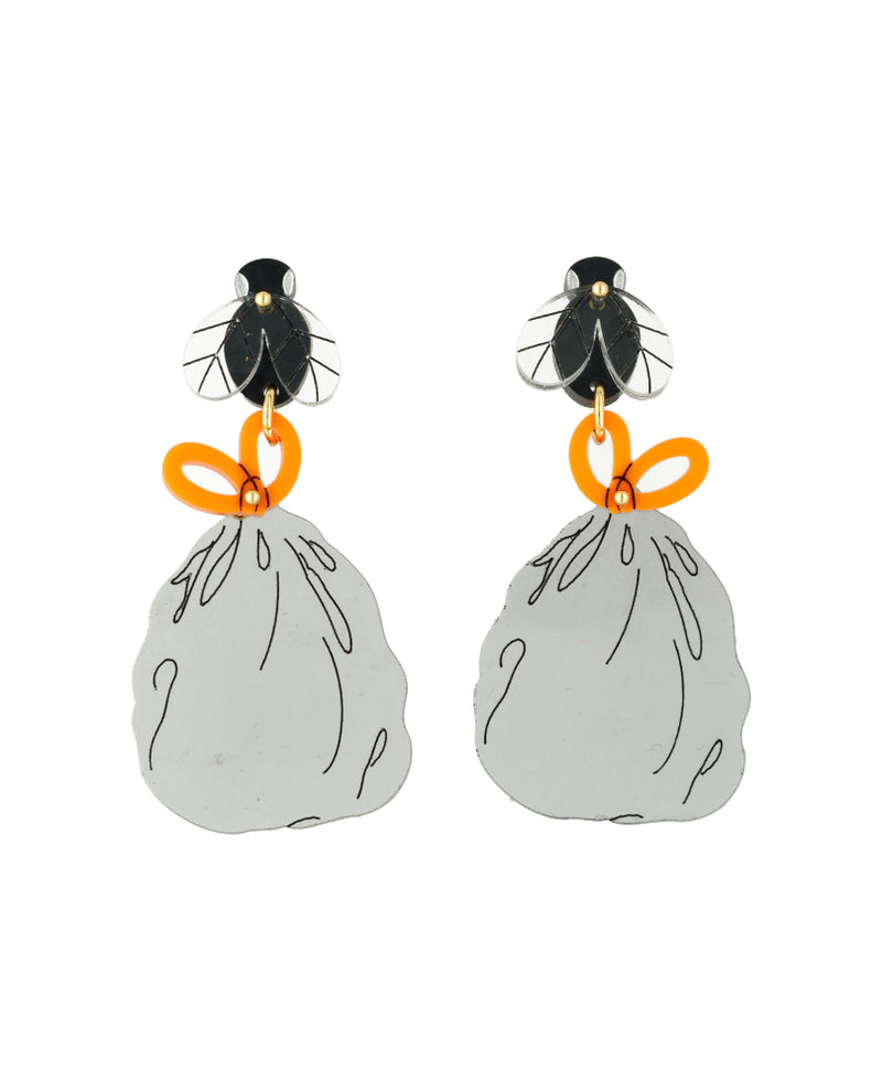Taking out the Trash Earrings