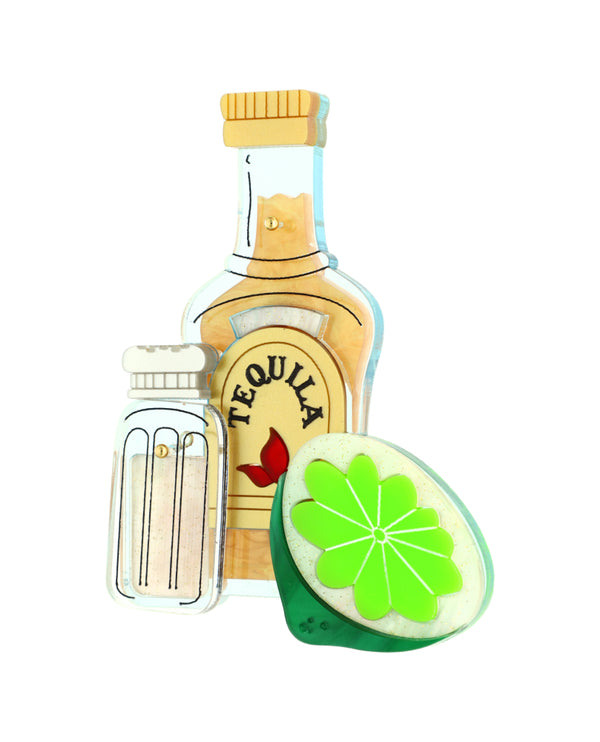 Tequila, Spirit of Mexico Brooch