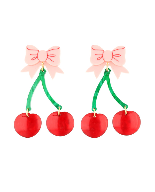 The Cherry of my Eye Earrings