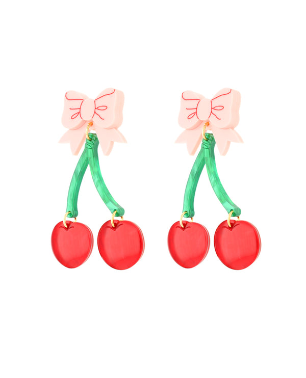 The Cherry of my Eye Earrings