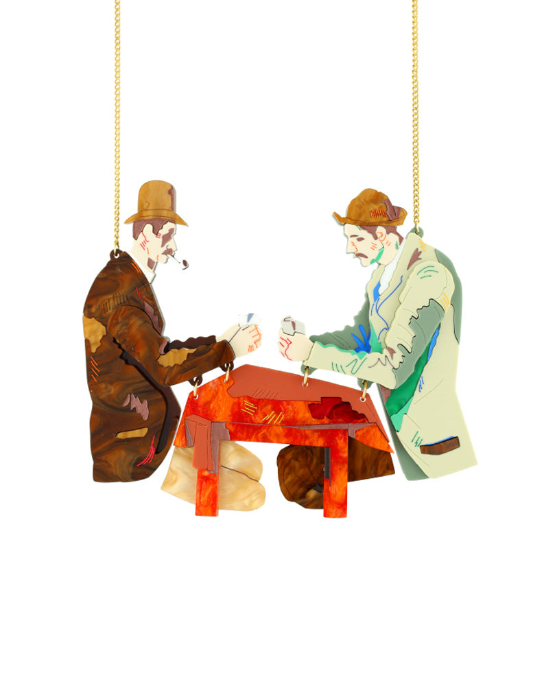 The Card Players Necklace