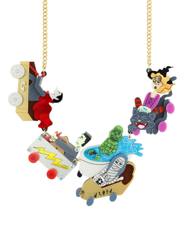 The Grand Halloween Monster Race Necklace