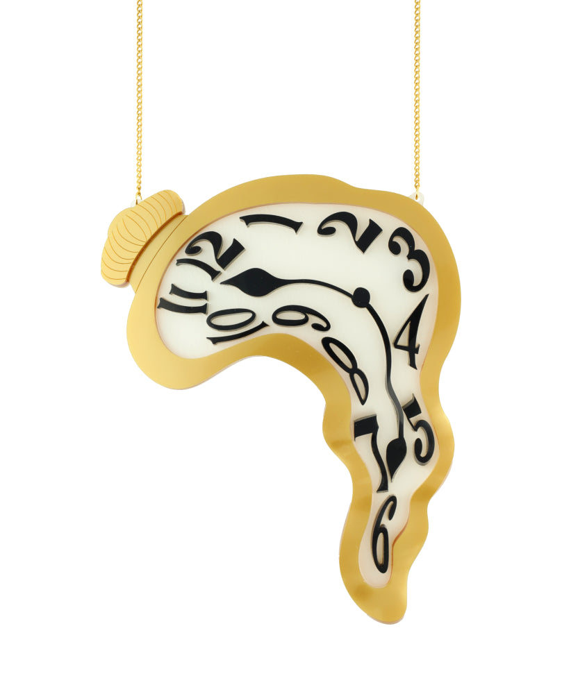 The Persistence of Memory Necklace