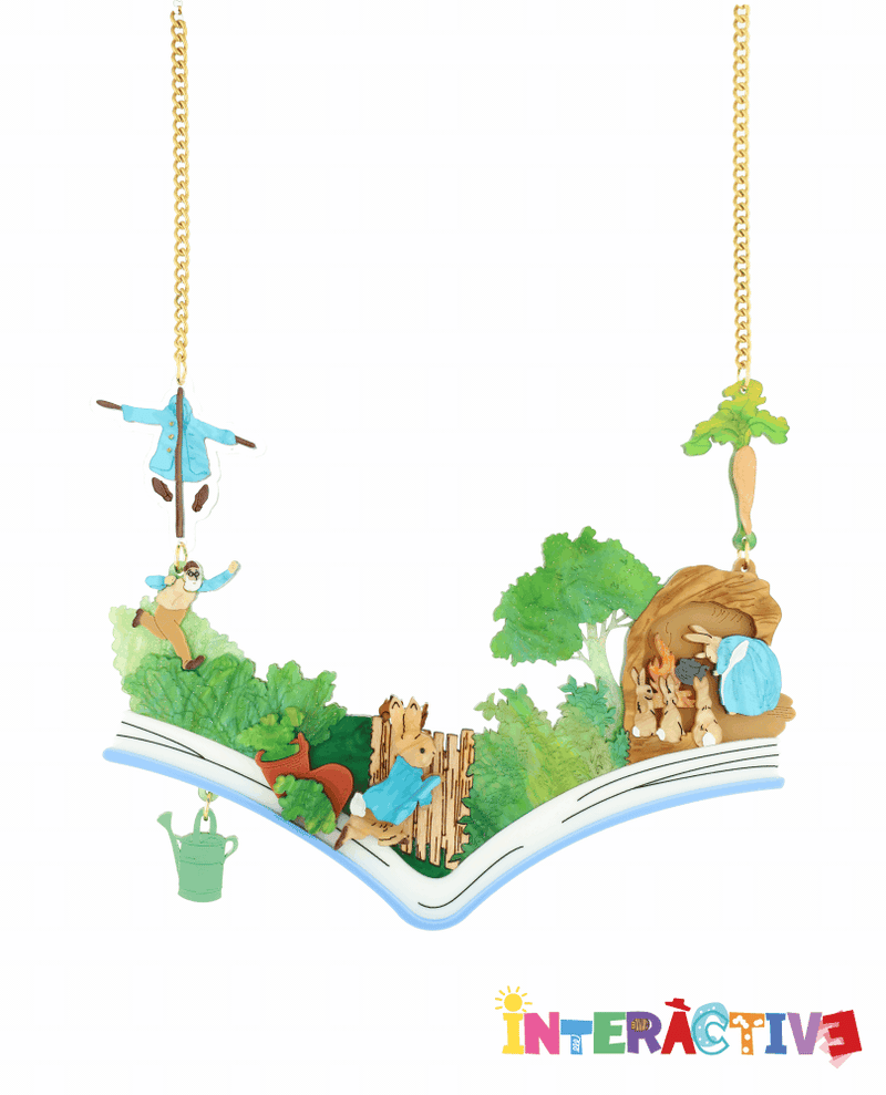 The Tale of Peter Rabbit Necklace -Interactive-