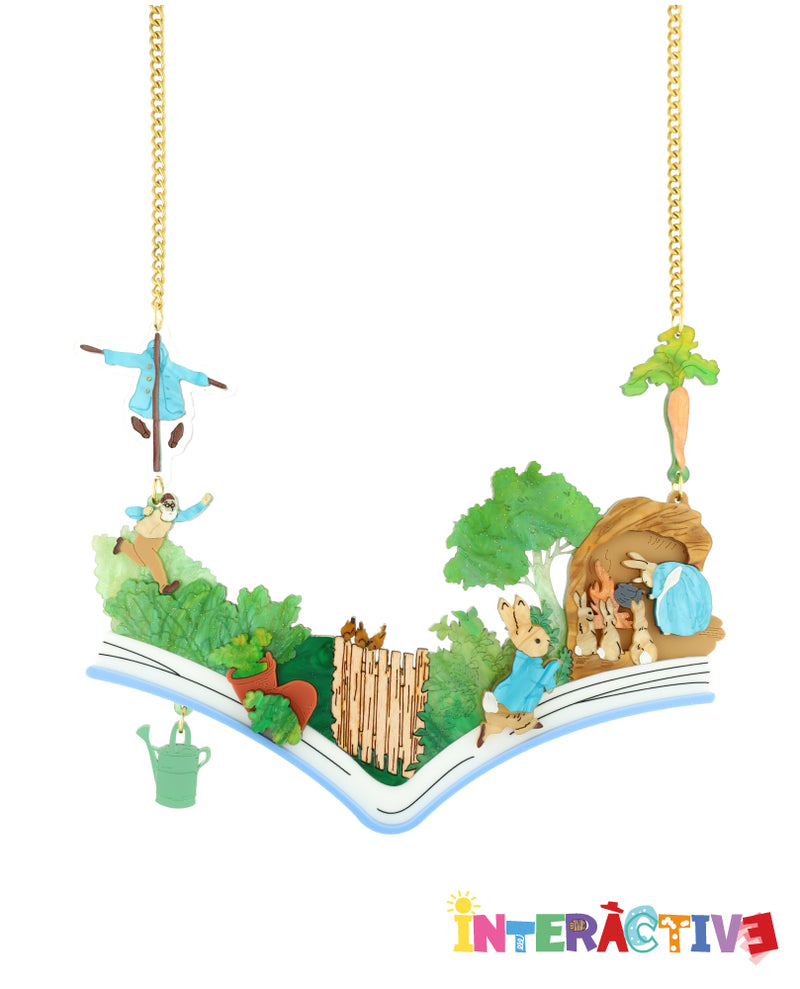 The Tale of Peter Rabbit Necklace -Interactive-