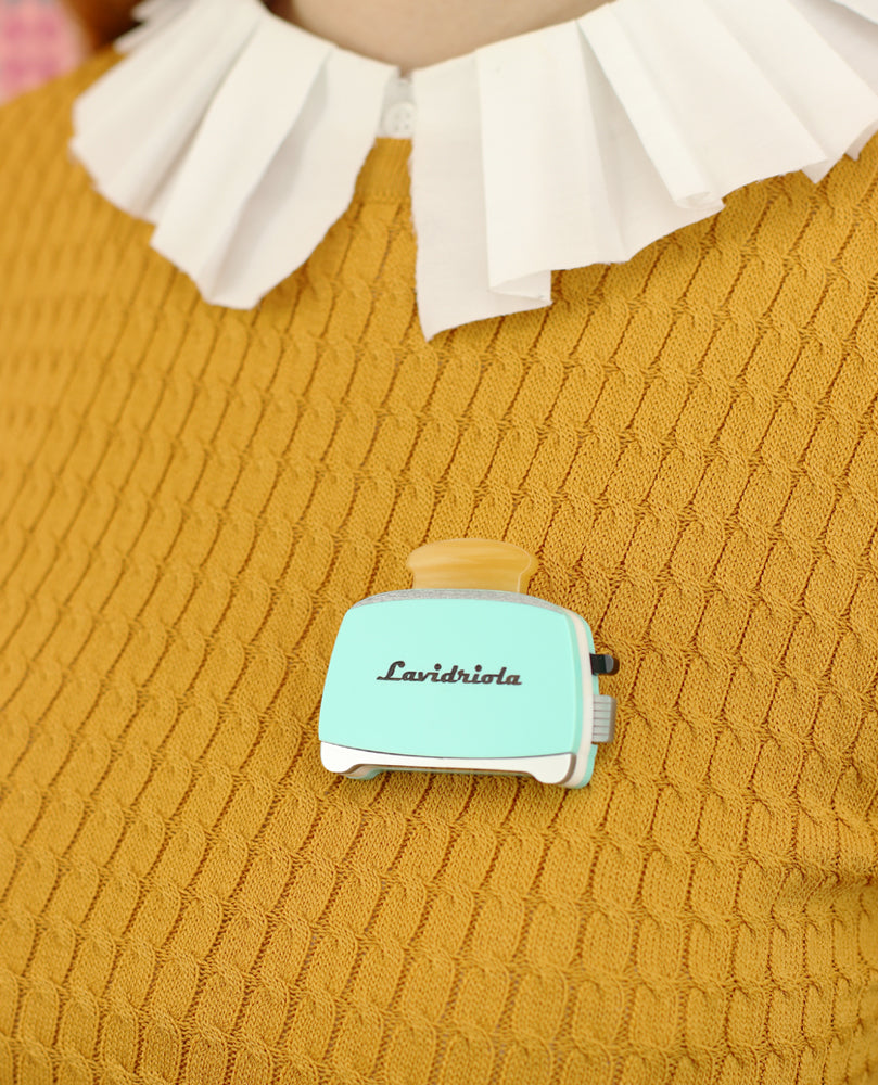 Toaster brooch -interactive- First edition