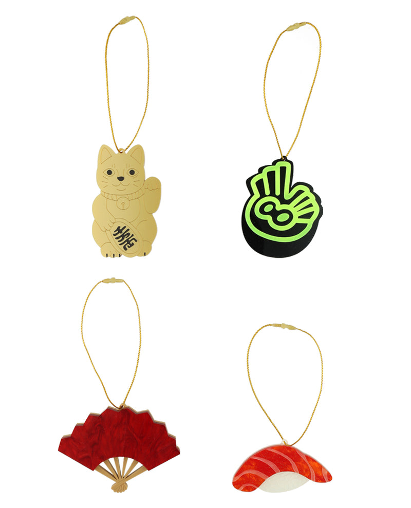 Tokyo Twinkle Trinket  ornaments set