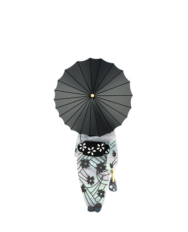 Tokyo’s Shadows Brooch