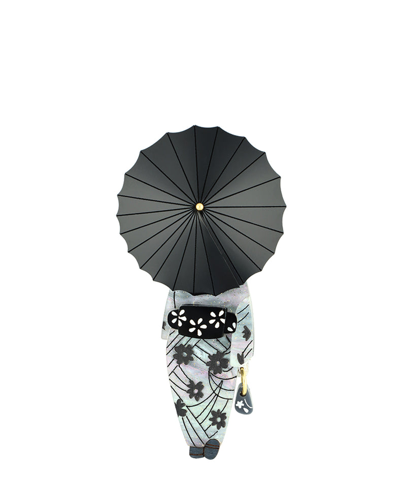 Tokyo’s Shadows Brooch