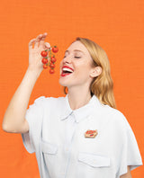 Tomatoes from my Harvest Brooch