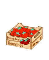 Tomatoes from my Harvest Brooch