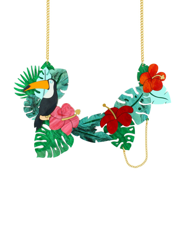 Toucan in Paradise Necklace
