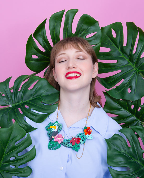 Toucan in Paradise Necklace