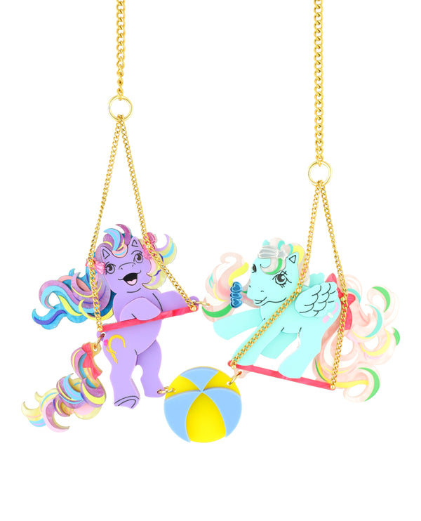 Trapeze Pony Fun Necklace