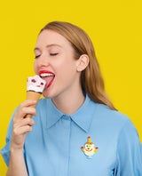 Triple Gooberberry Sunrise Brooch