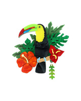 Tropical Toucan Brooch