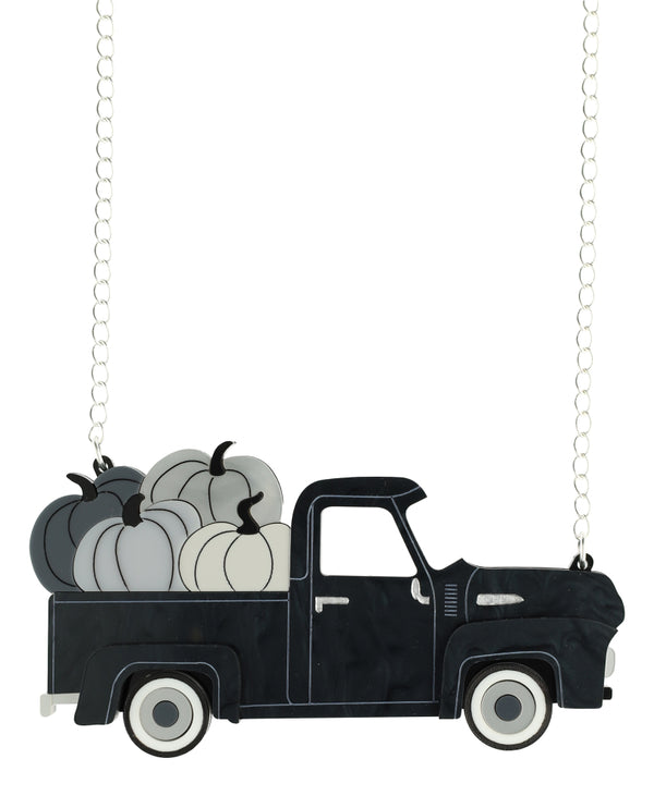 Truck to the Pumpkin Patch Necklace