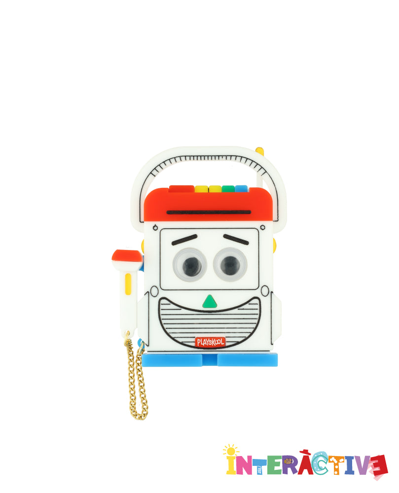 Tunes with Rockin’ Robot Brooch -Interactive-