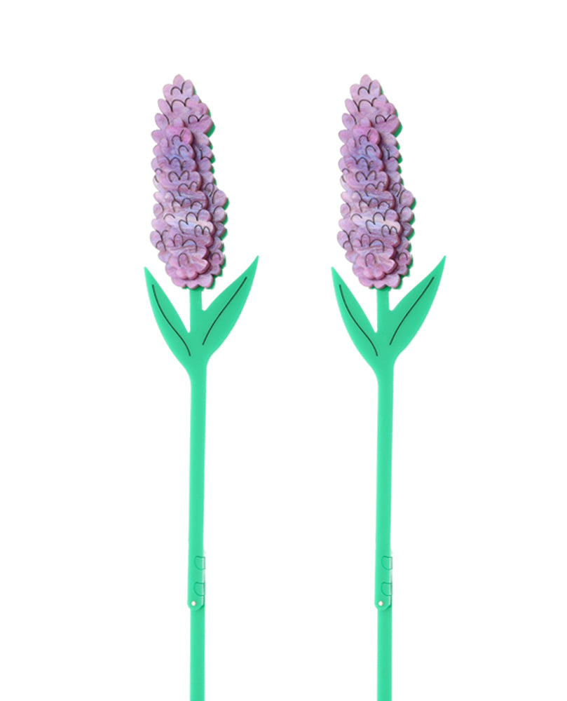 Two Pretty Flowers Acrylic Decor