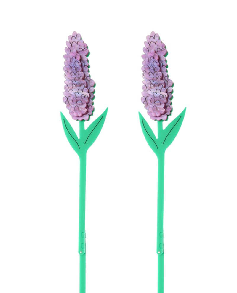 Two Pretty Flowers Acrylic Decor