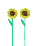 Two Pretty Flowers Acrylic Decor