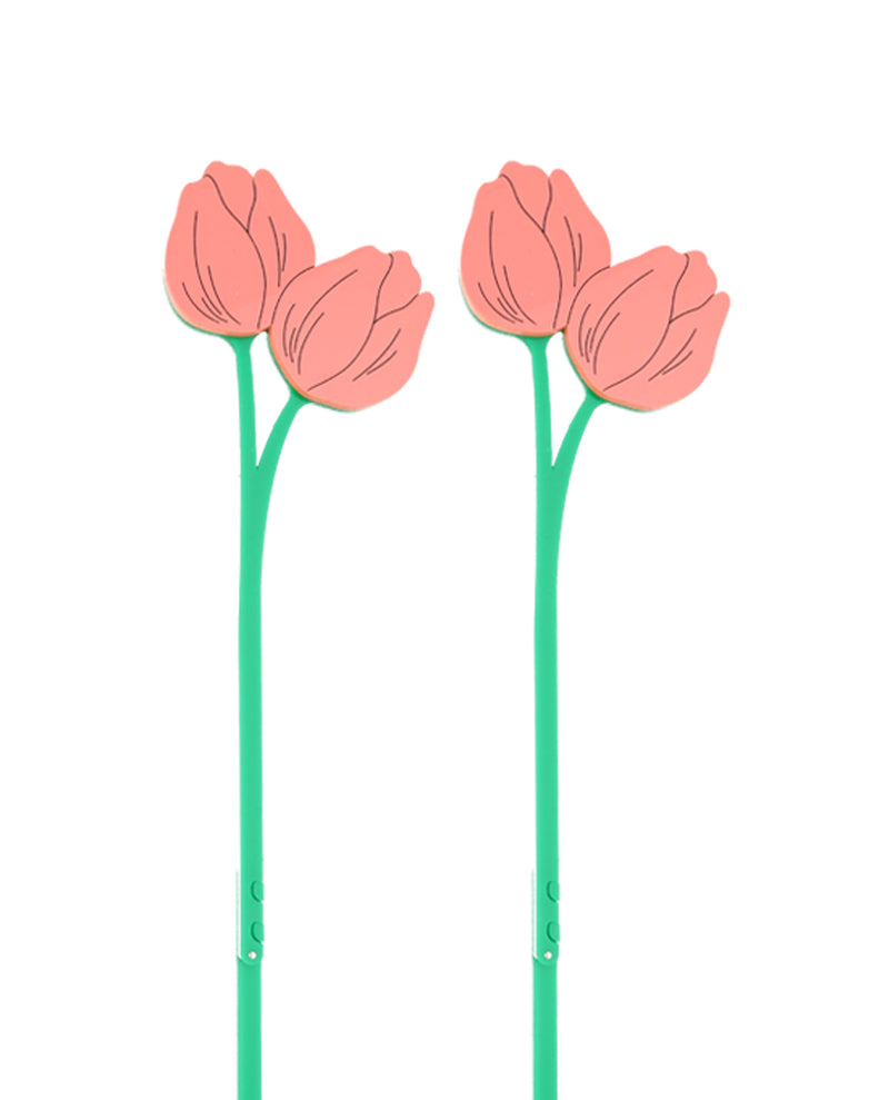 Two Pretty Flowers Acrylic Decor