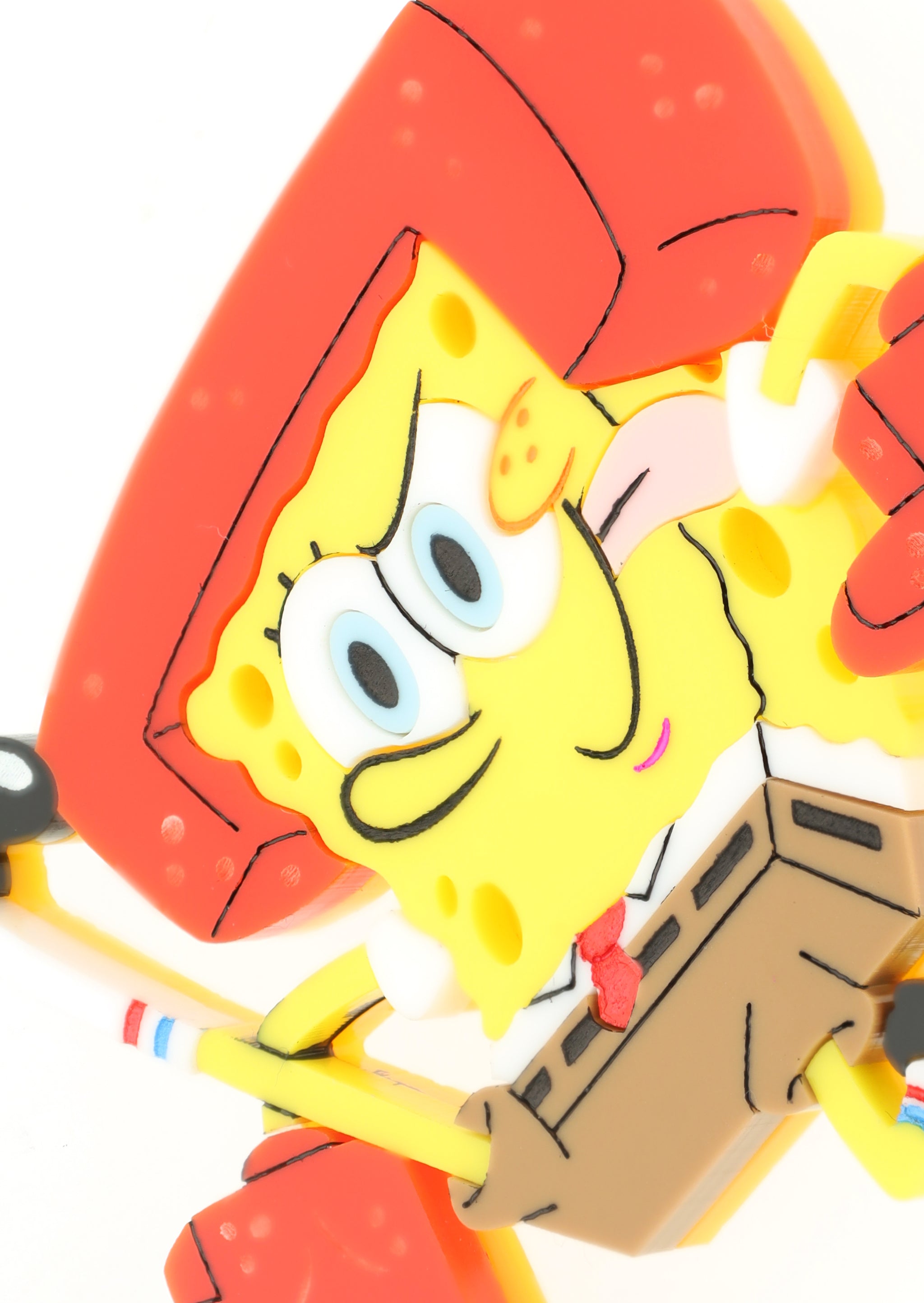 Ultimate Karate Chopper SquarePants Brooch