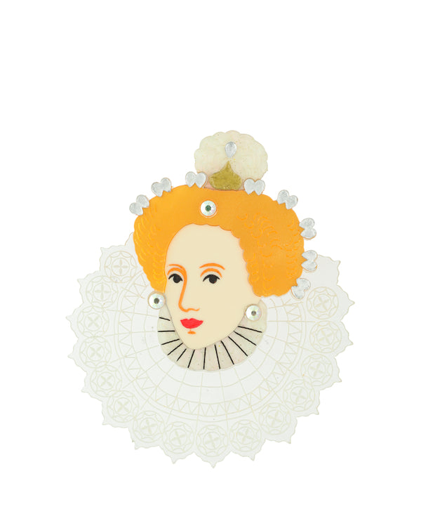 Under the Rule of Queen Elizabeth I Brooch