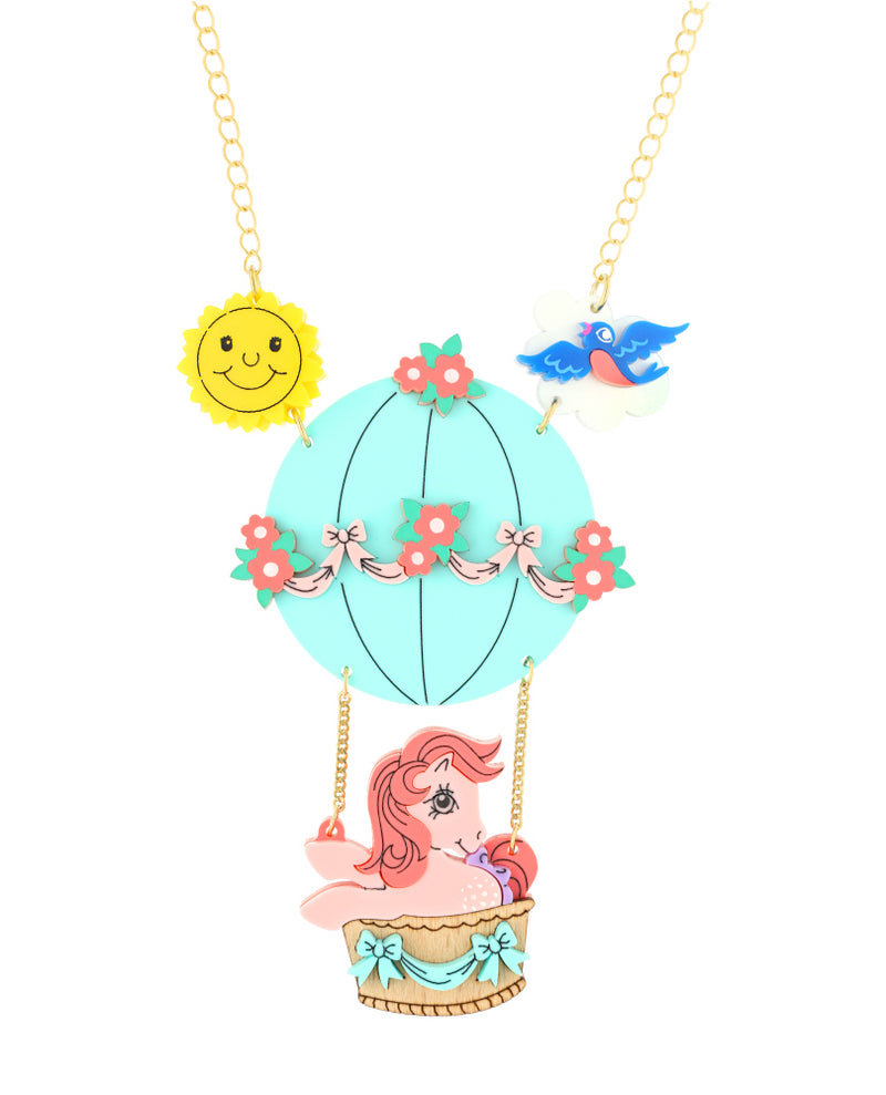 Amazon.com: Smiling Wisdom - Hot Air Balloon - Lift Others Up When They Are  Down Greeting Card and Necklace Gift Set - Women Friend - Silver Pink  (Dancing Heart Balloon) : Clothing, Shoes & Jewelry