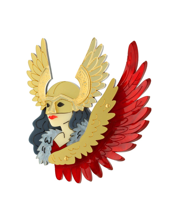 Valient valkyrie Brooch