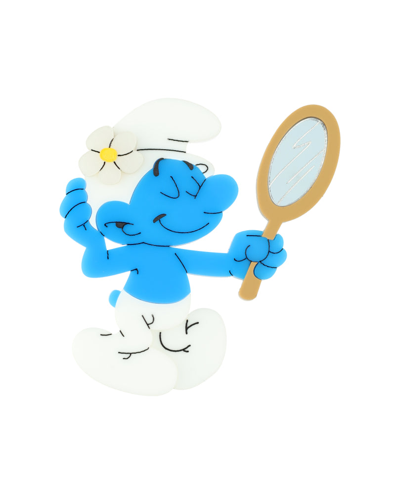 Vanity Smurf Brooch – La Vidriola