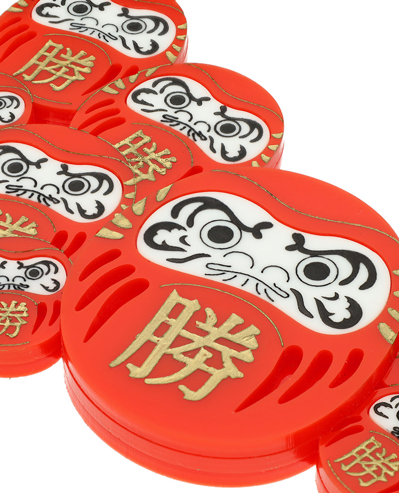 Visit to the Daruma Shrine Necklace