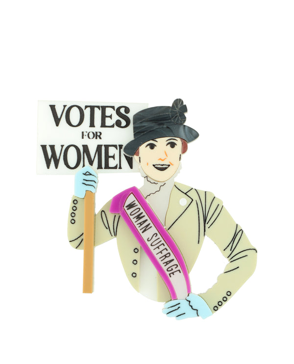 Votes for Women! Brooch