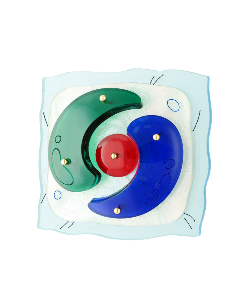 Washing Machine Pod Brooch