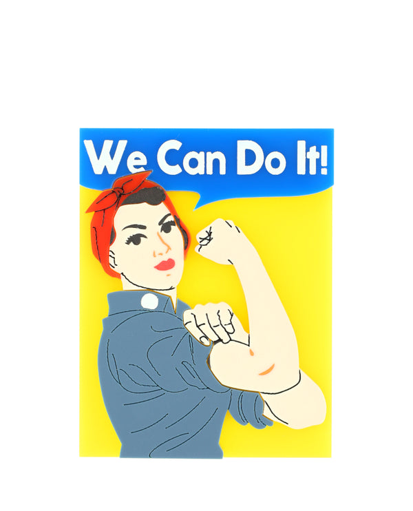 We Can Do It! with Rosie the Riveter Brooch