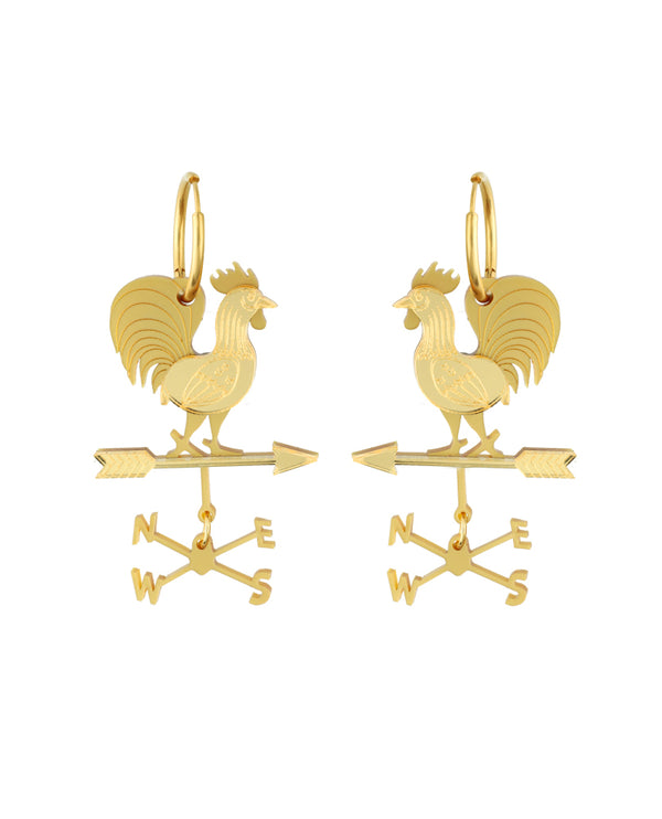 Weather Vane Earrings