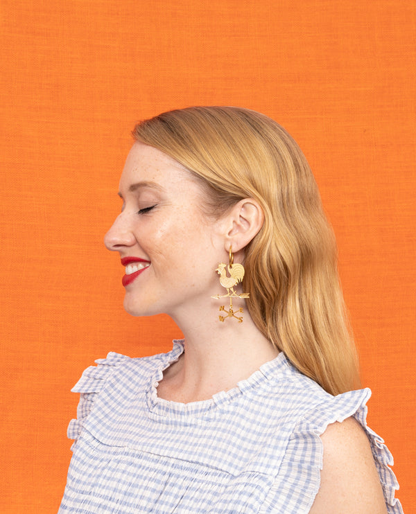 Weather Vane Earrings