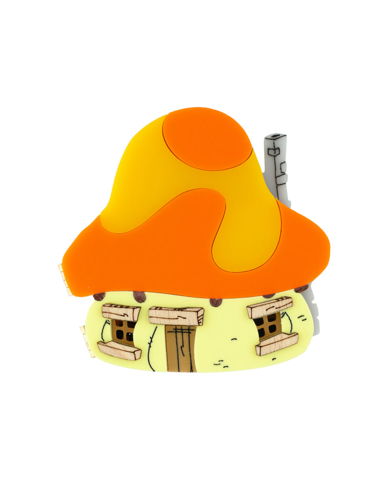 Welcome to my Smurf Village Home! Brooch -Interactive-
