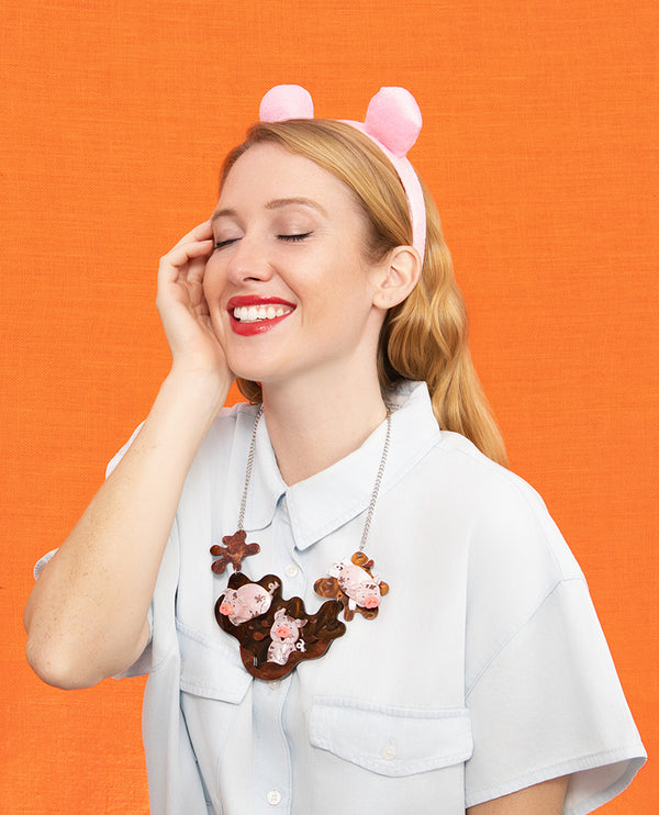 What a Pigsty Necklace