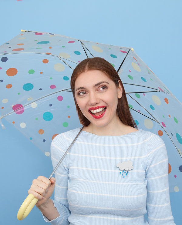 Whatever the Weather Insert Pack for Cloud Brooch -Glow in the dark-