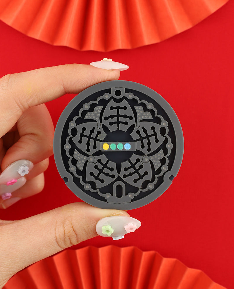 What’s Swimming Under the Drain Cover? Brooch -Interactive-