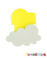 What’s the Weather Like? Cloud Brooch -Interactive-