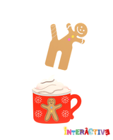 Which Hot Cocoa Topping? Brooch -interactive-