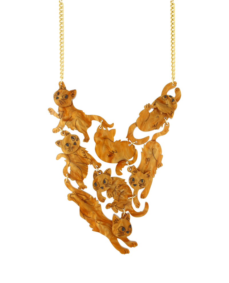 Whiskered Troupe Necklace