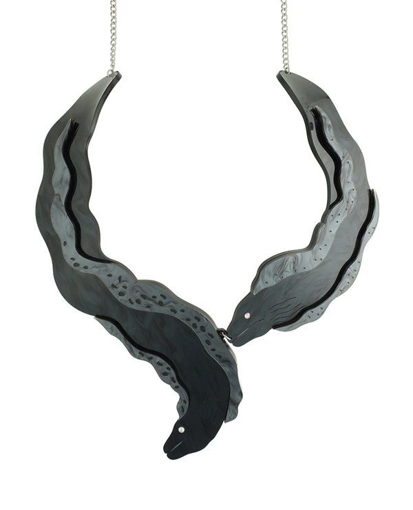 Whispering Moray Eels Necklace