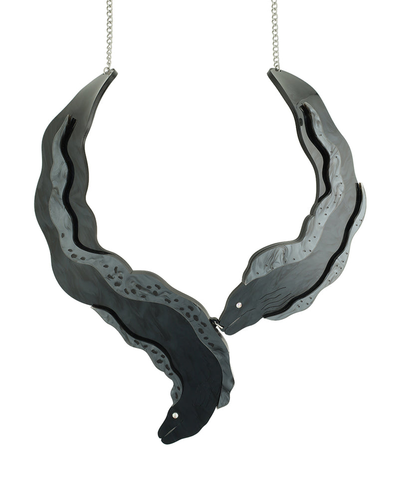 Whispering Moray Eels Necklace