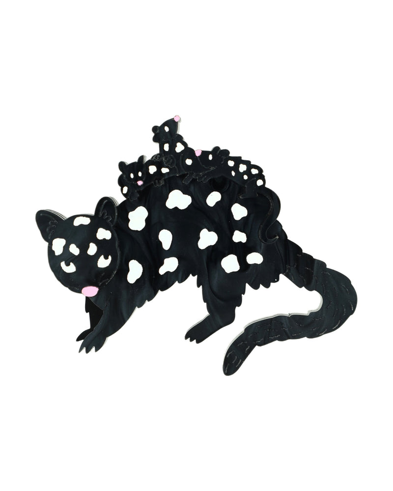 Wild Quoll Mama Brooch